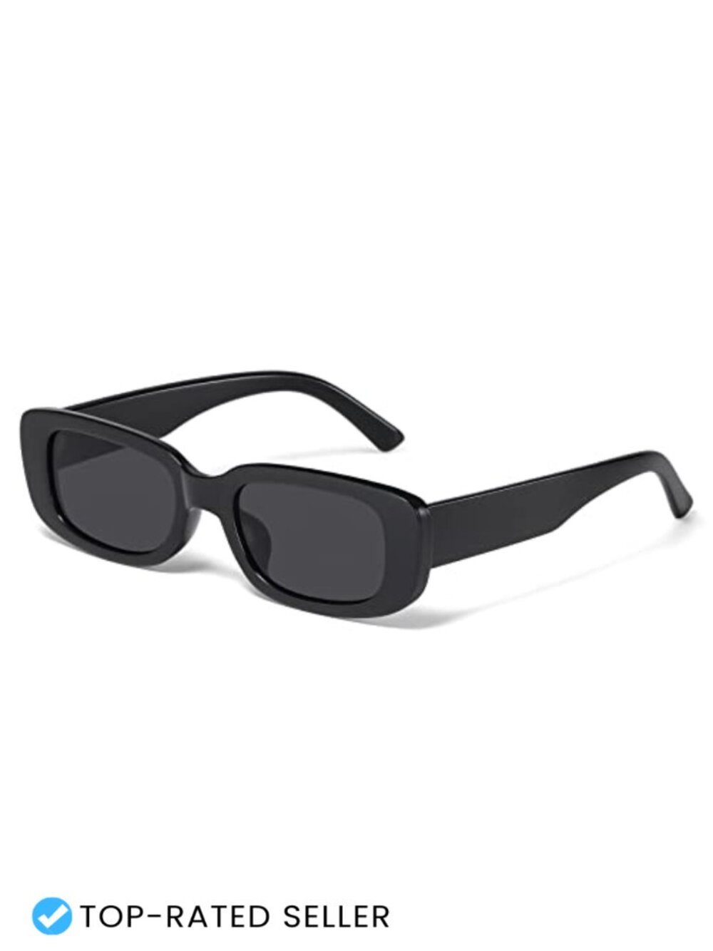 Y2K Rectangle Sunglasses UV Protection Chunky Frame